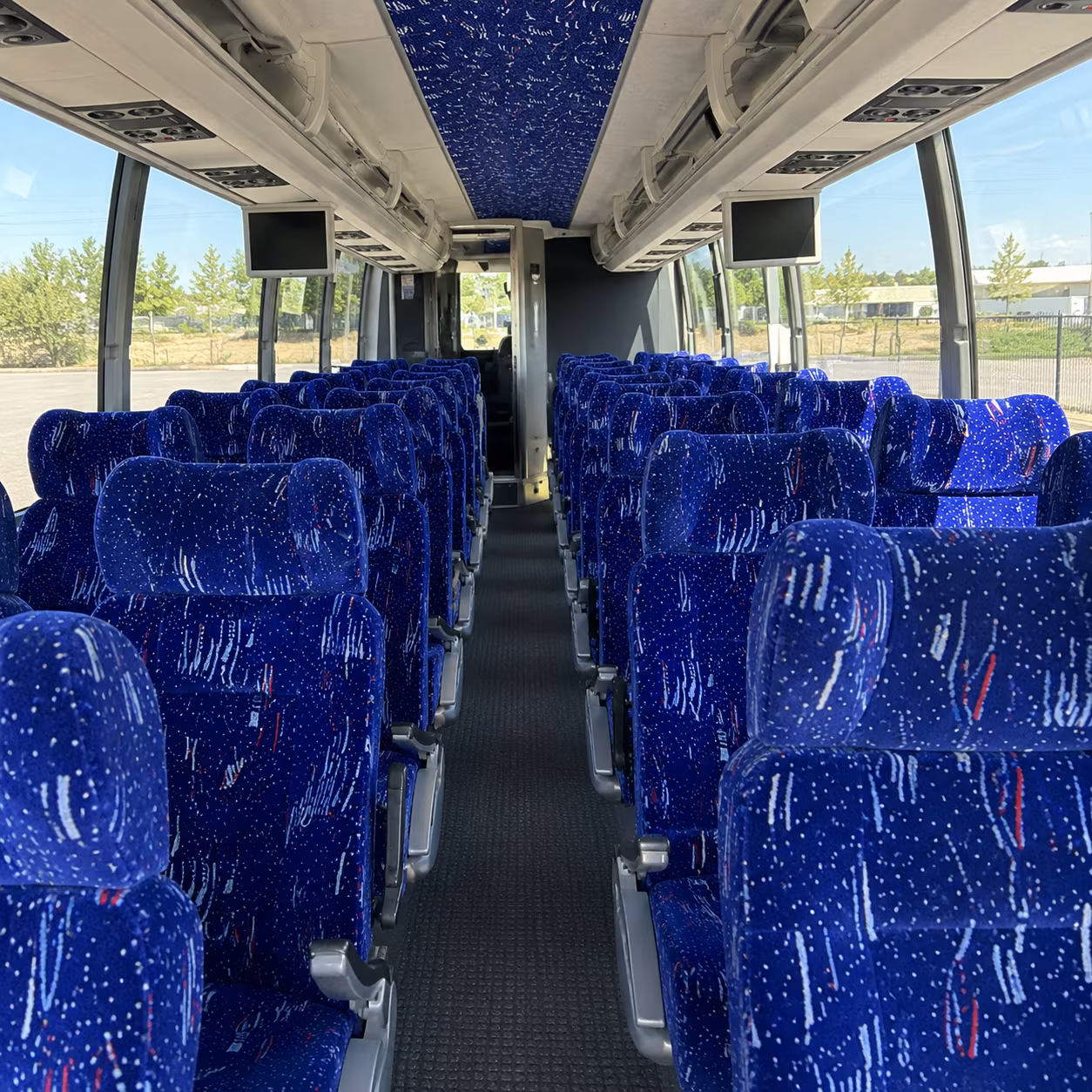 Charleston Airport Shuttle & Transportation party bus exterior