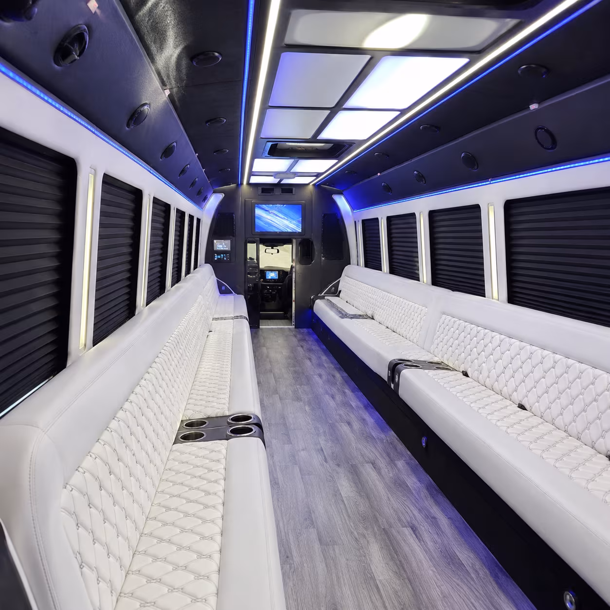 Charleston Concert & Music Festival Transportation party bus exterior