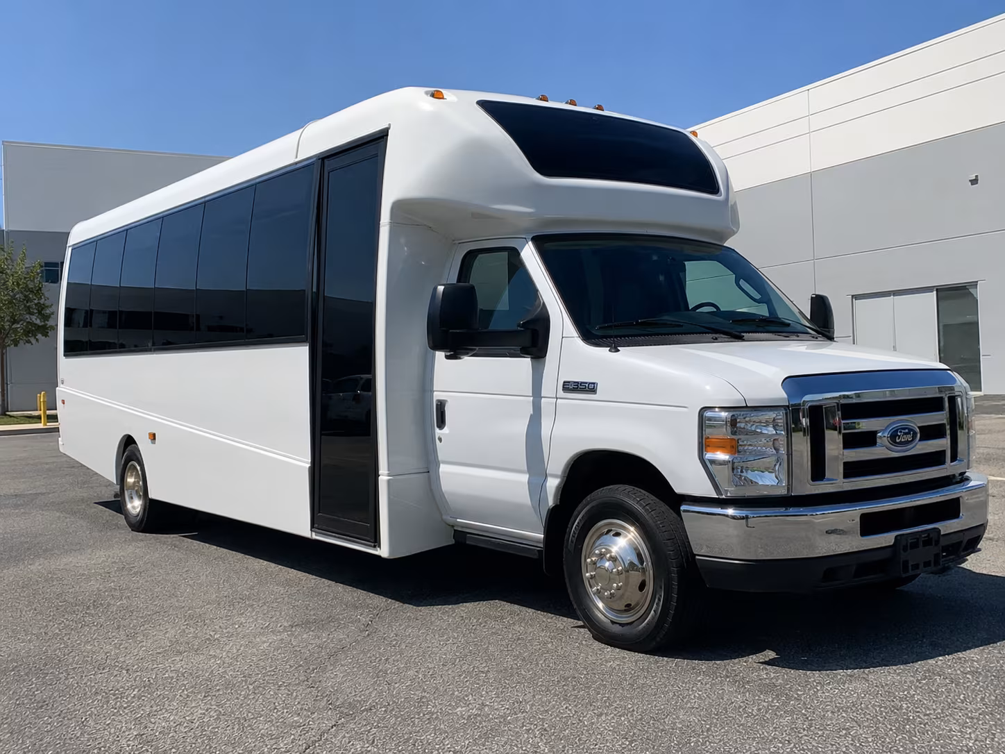 Charleston Corporate Transportation party bus exterior