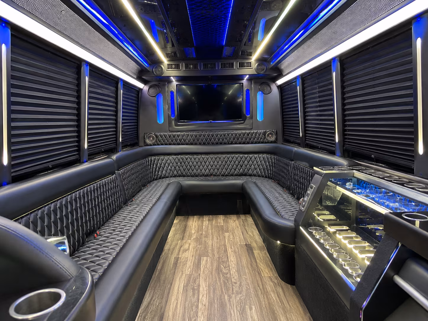 Charleston Private Event Transportation onboard seating