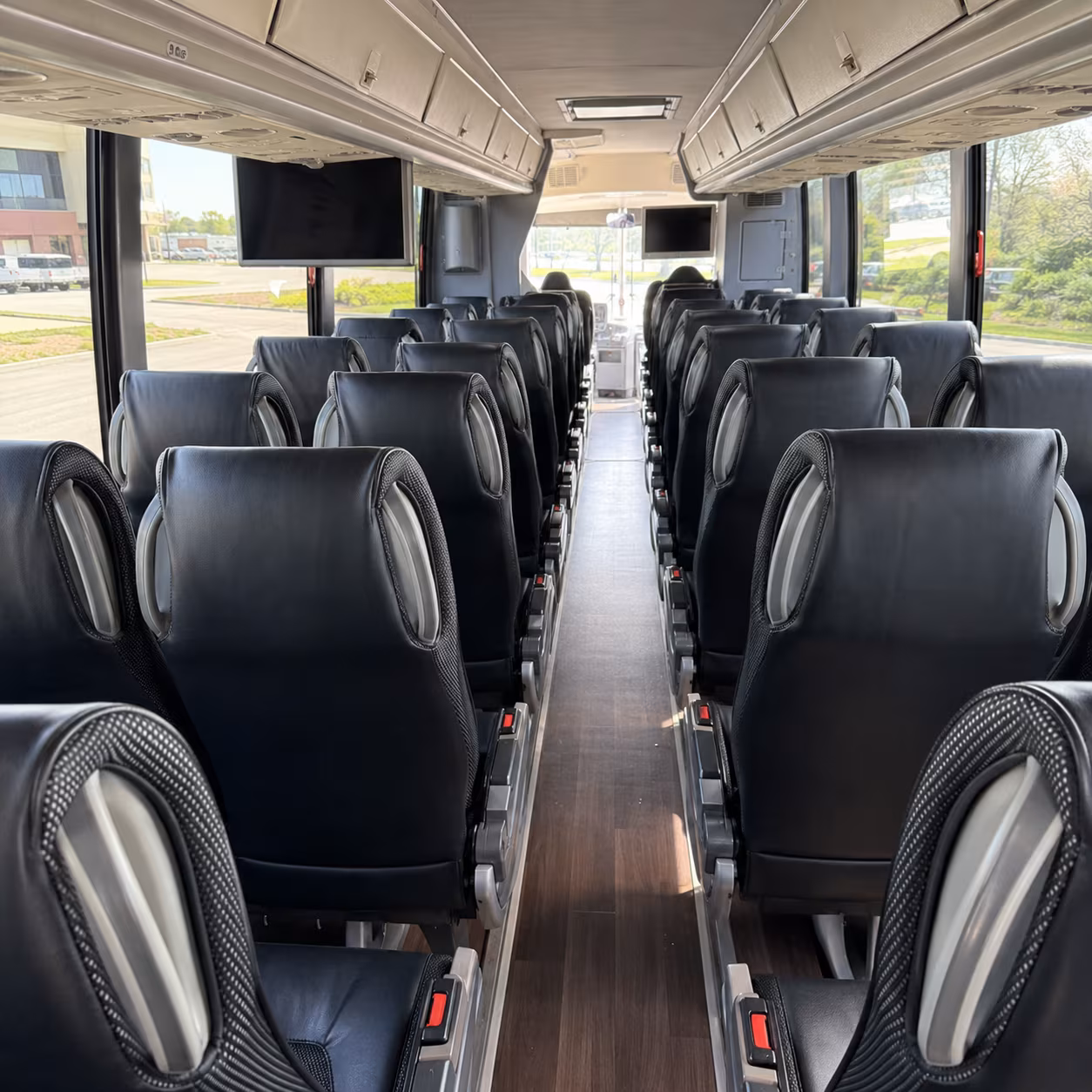 Charleston School Event Transportation party bus exterior