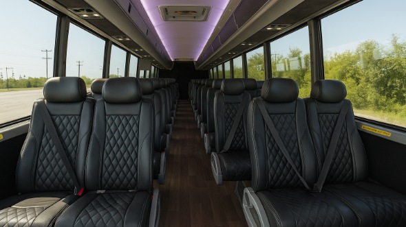 20 Passenger Minibus Interior