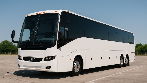 Exterior of Charter Bus Company Charleston's 40 Passenger Charter Bus in Charleston
