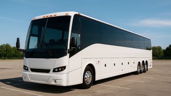 Exterior of Charter Bus Company Goose Creek's 40 Passenger Party Bus in Goose Creek
