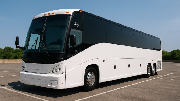 Exterior of Charter Bus Company Rock Hill's 50 Passenger Party Bus in Rock Hill
