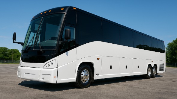 Exterior of Charter Bus Company Summerville's 50 Passenger Party Bus in Summerville