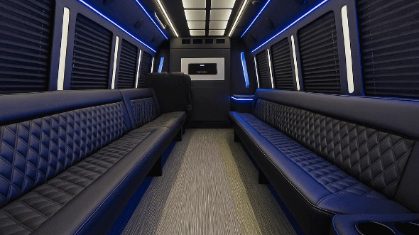 charleston 25 passenger party bus rental