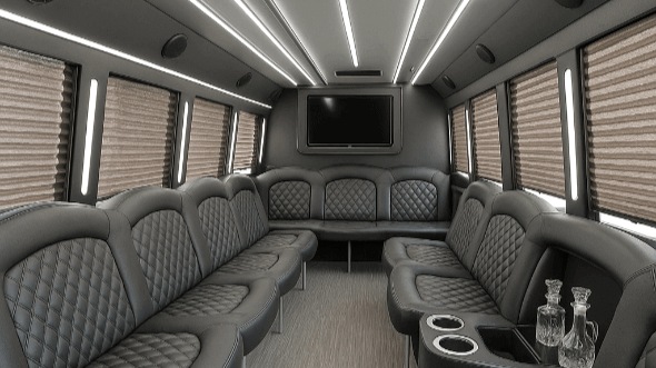 charleston 50 passenger party bus rental