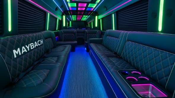 wilmington 20 passenger party bus